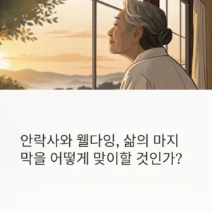 안락사와 웰다잉 차이점