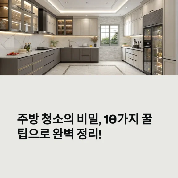 주방청소