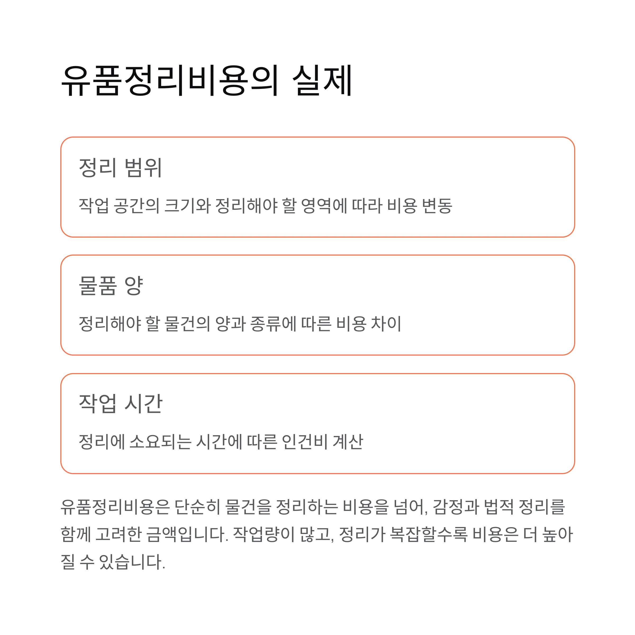 유품정리비용