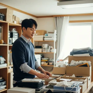 Organization of keepsakes in Guro