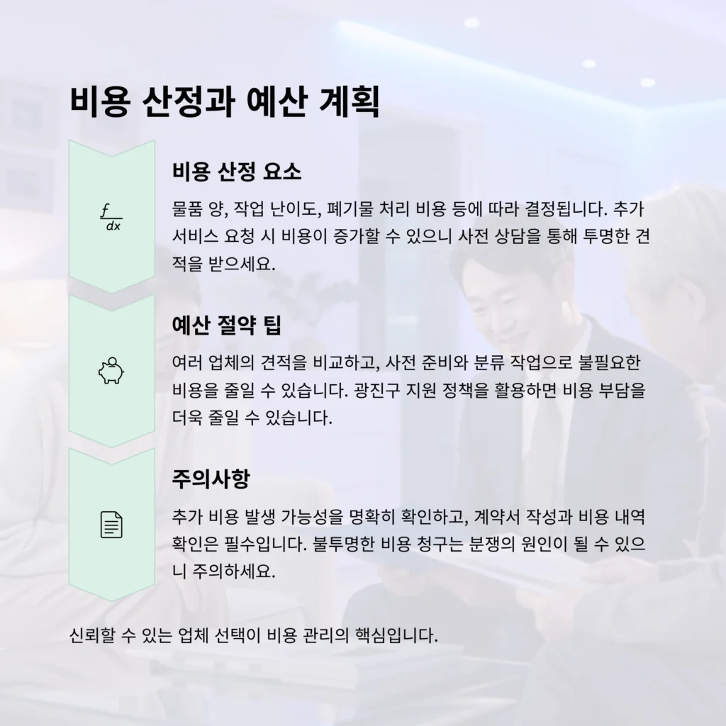 광진구 유품정리