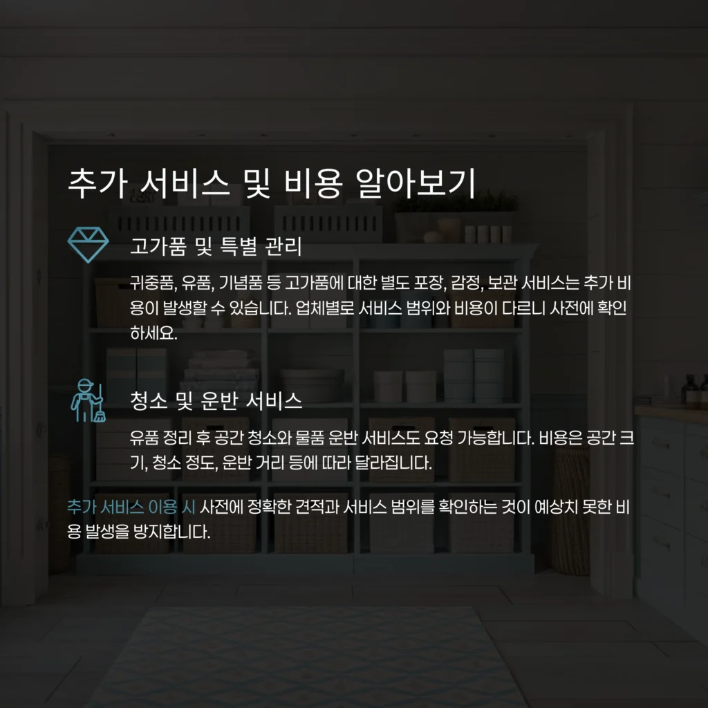 금천구 유품정리