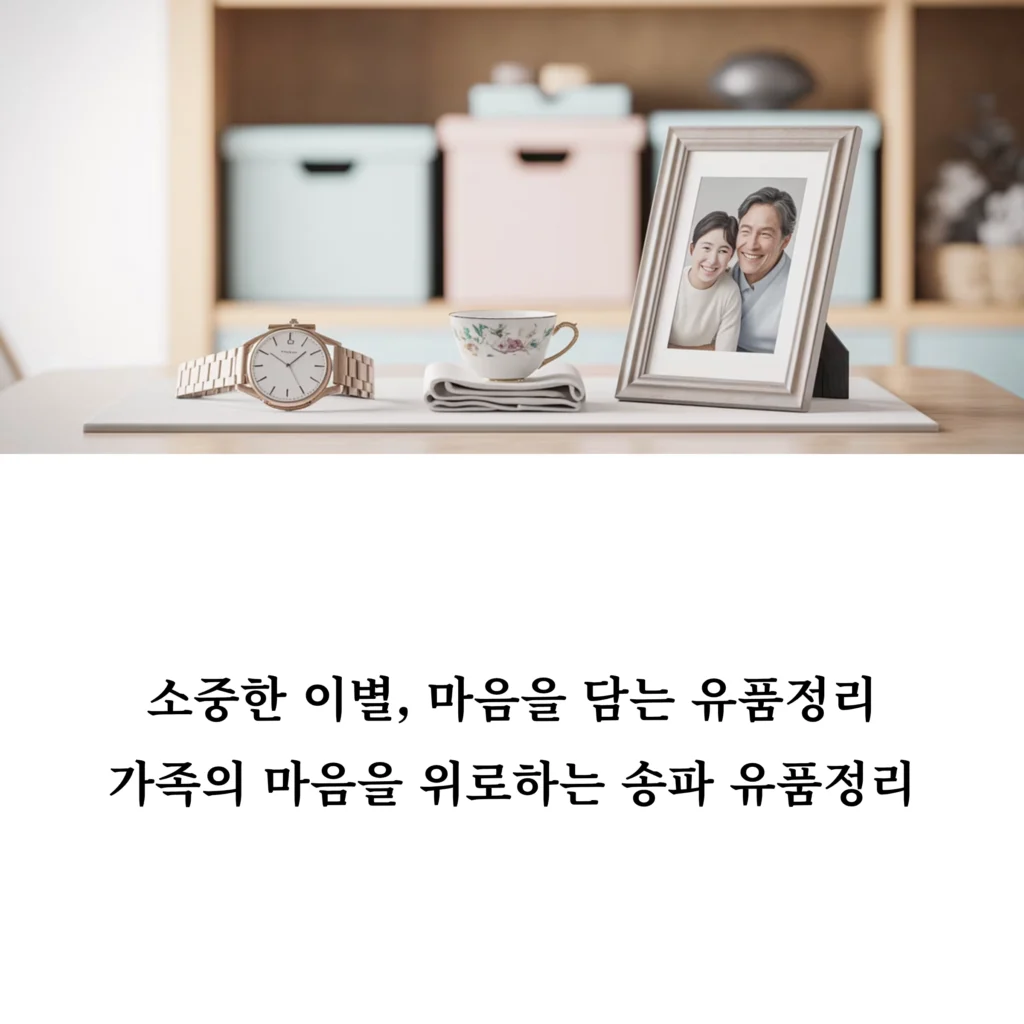 송파 유품정리