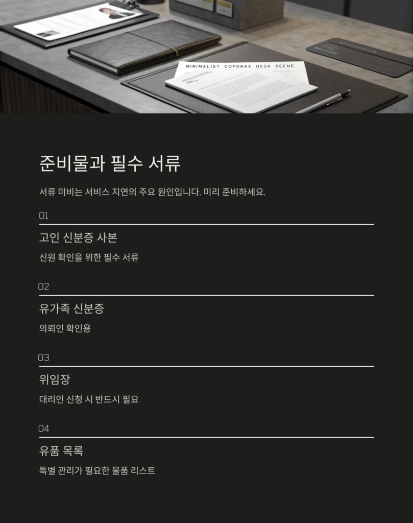 중랑구 유품정리