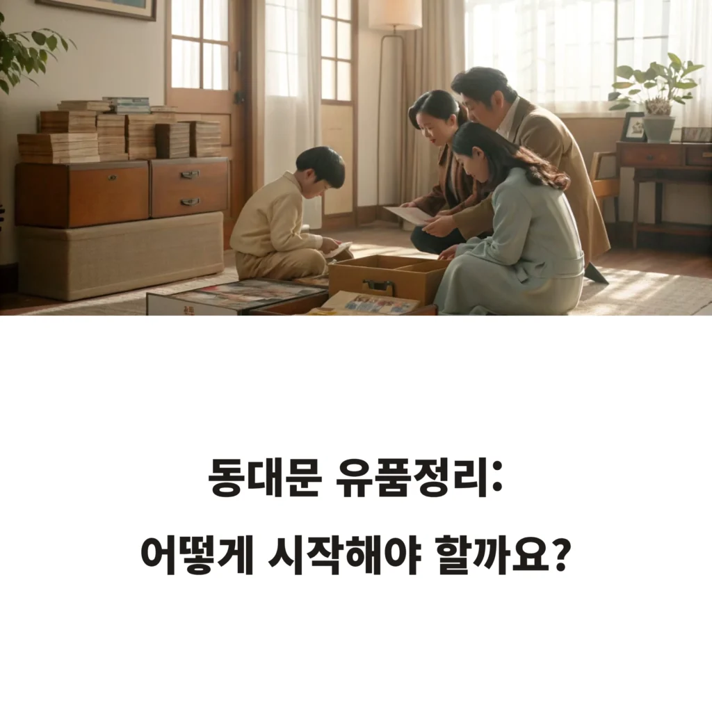 동대문 유품정리