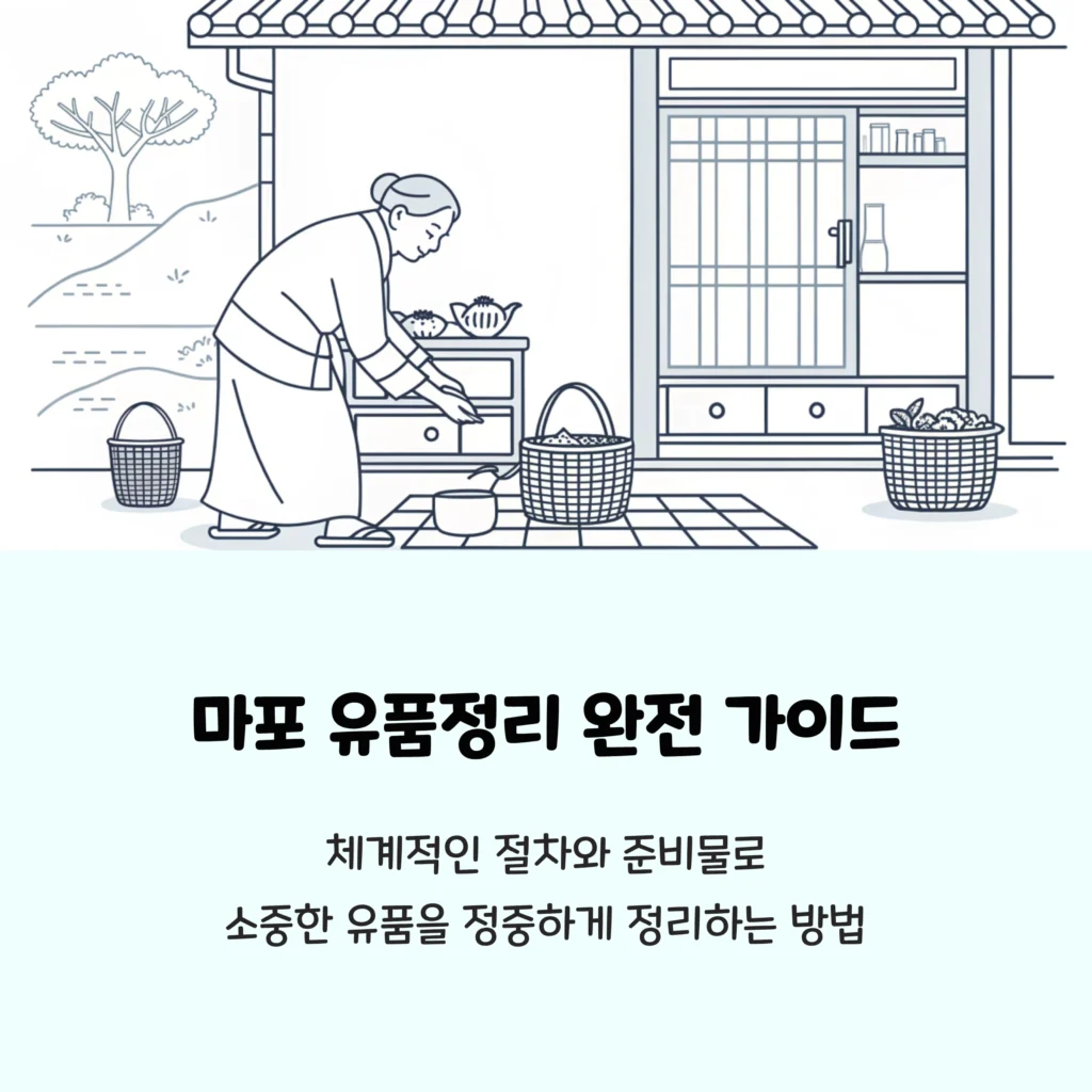 마포 유품정리