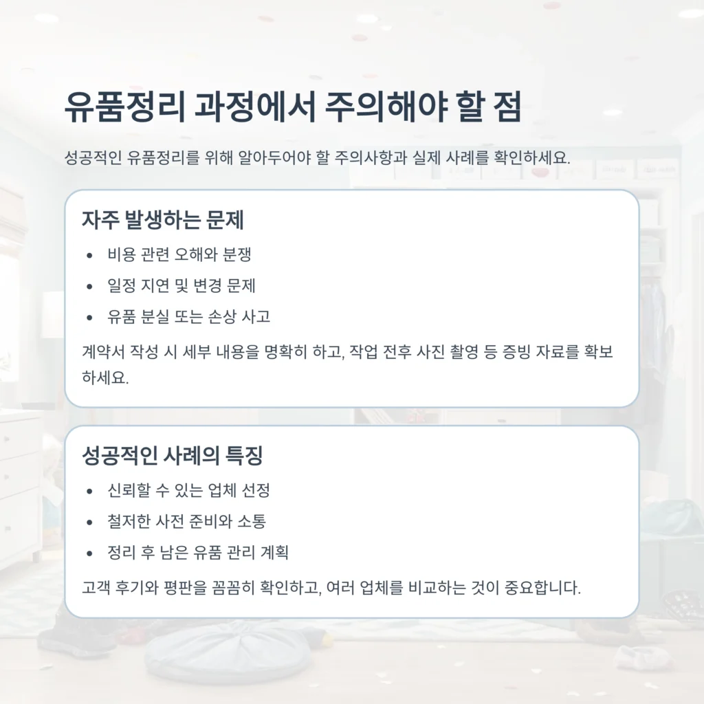 성북구 유품정리
