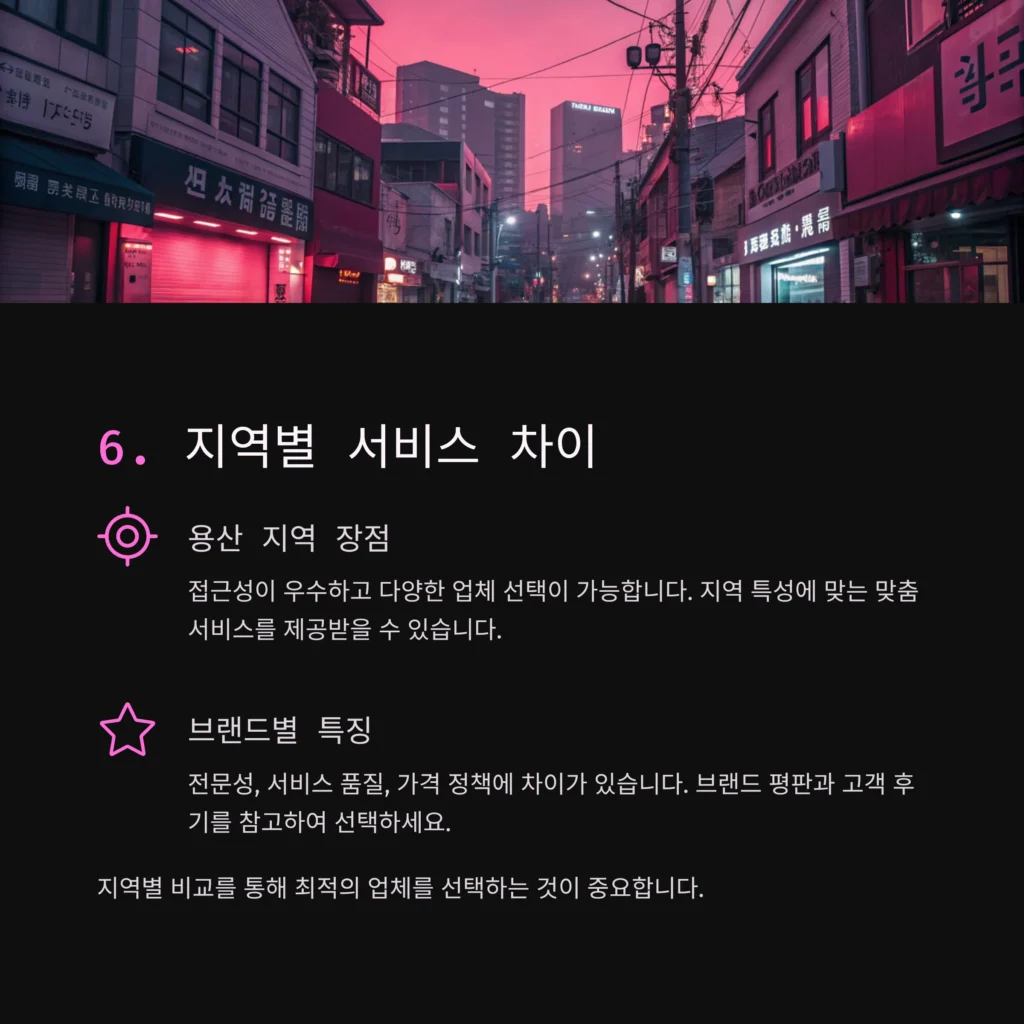 용산 유품정리