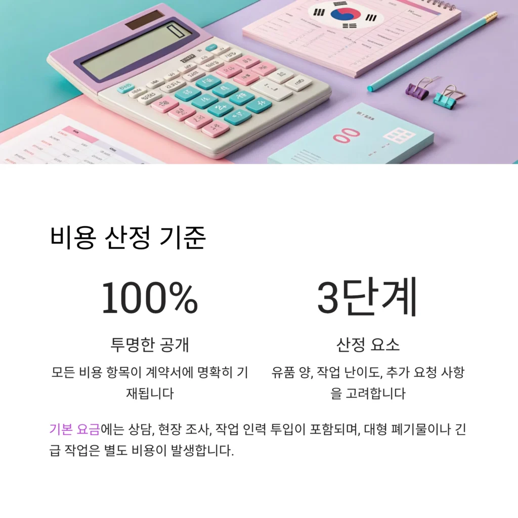 종로 사직동 유품정리