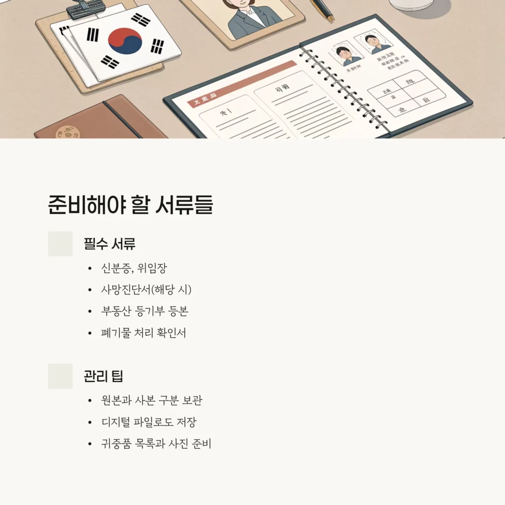 종로 이화동 유품정리