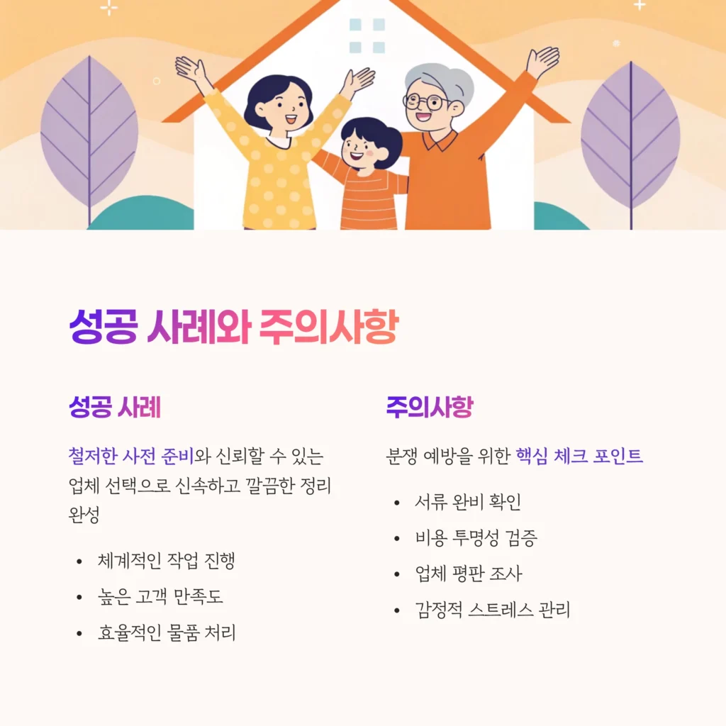 종로 평창동 유품정리