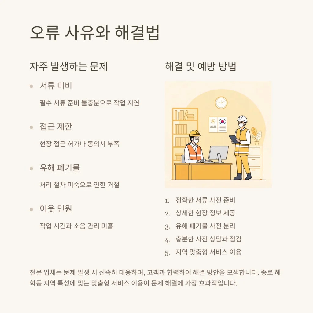 종로 혜화동 유품정리