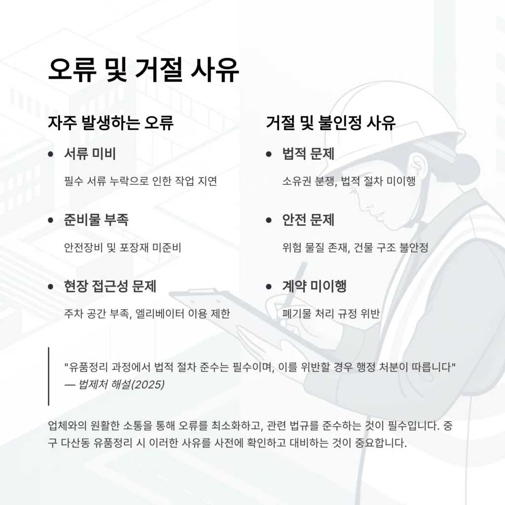 중구 다산동 유품정리