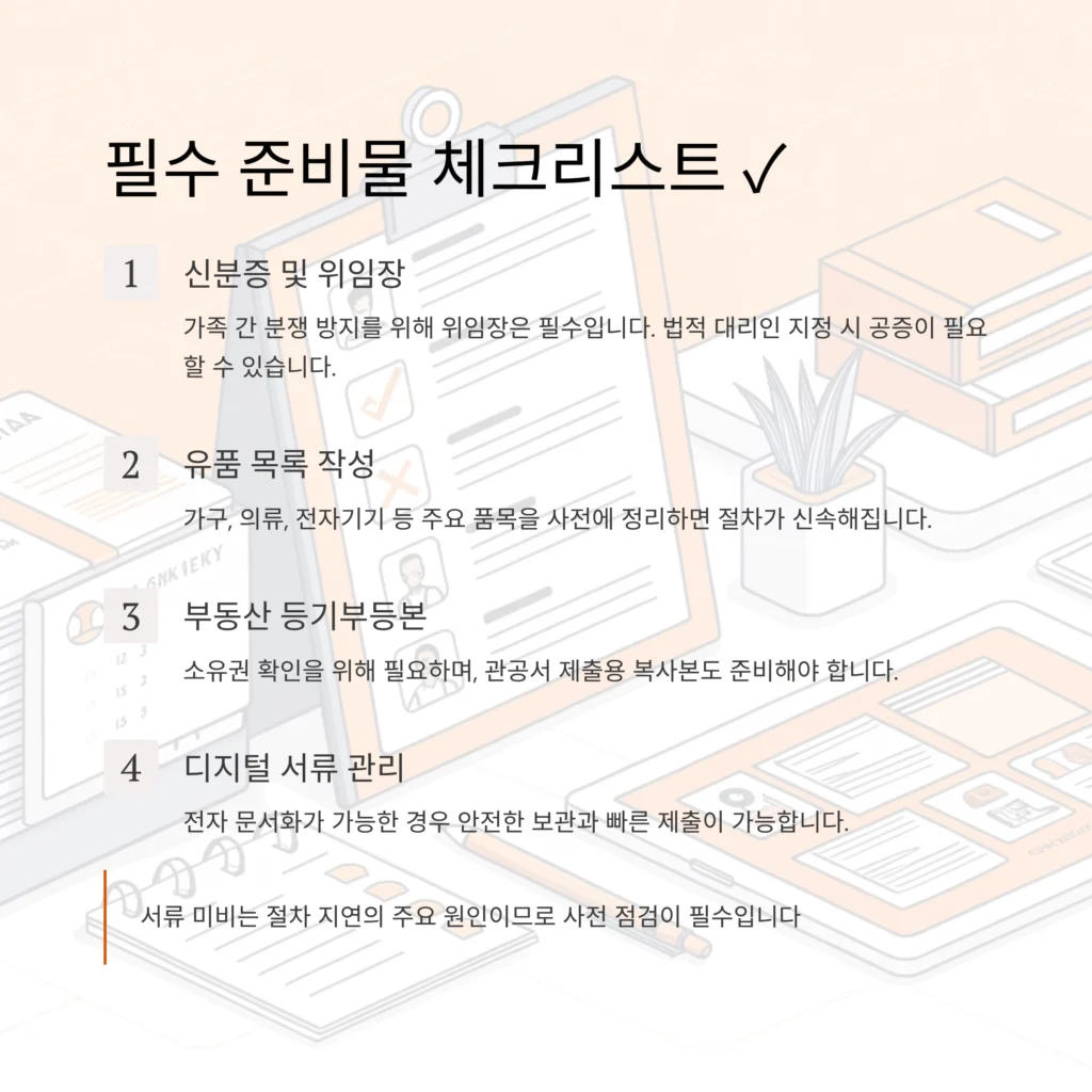 중구 소공동 유품정리