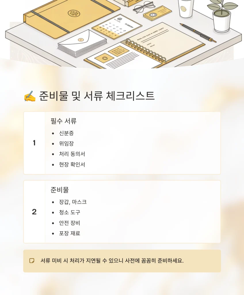 중구 신당동 유품정리