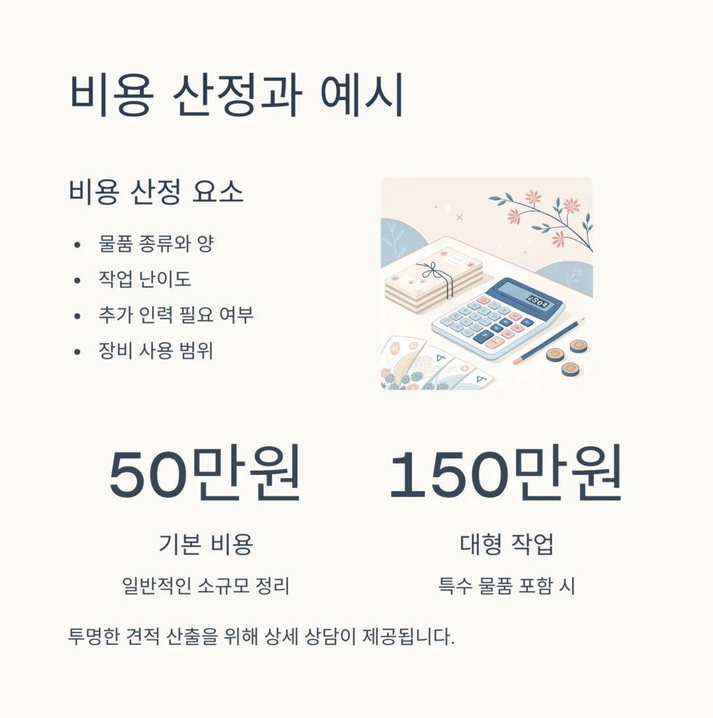 중구 을지로 유품정리