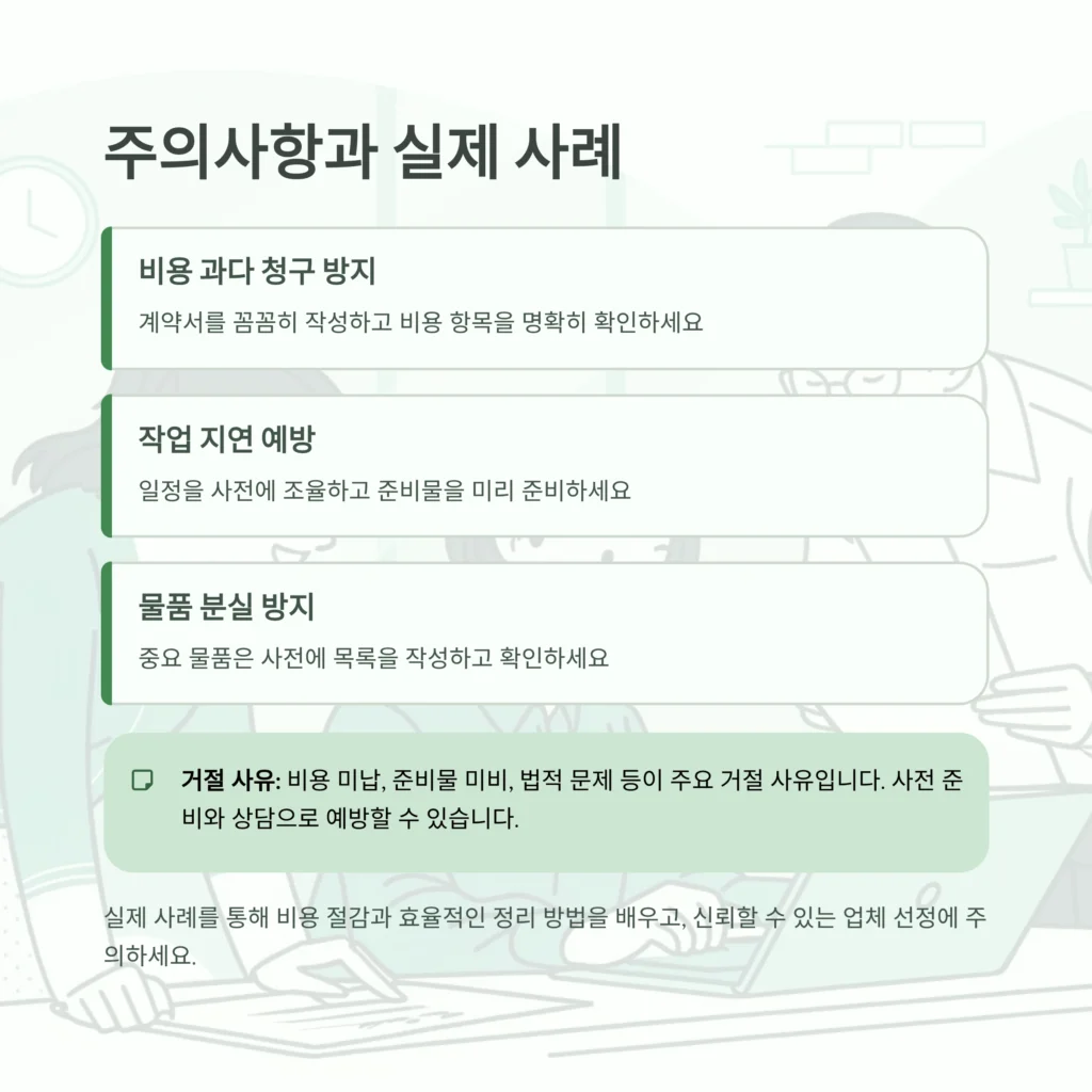 중구 황학동 유품정리