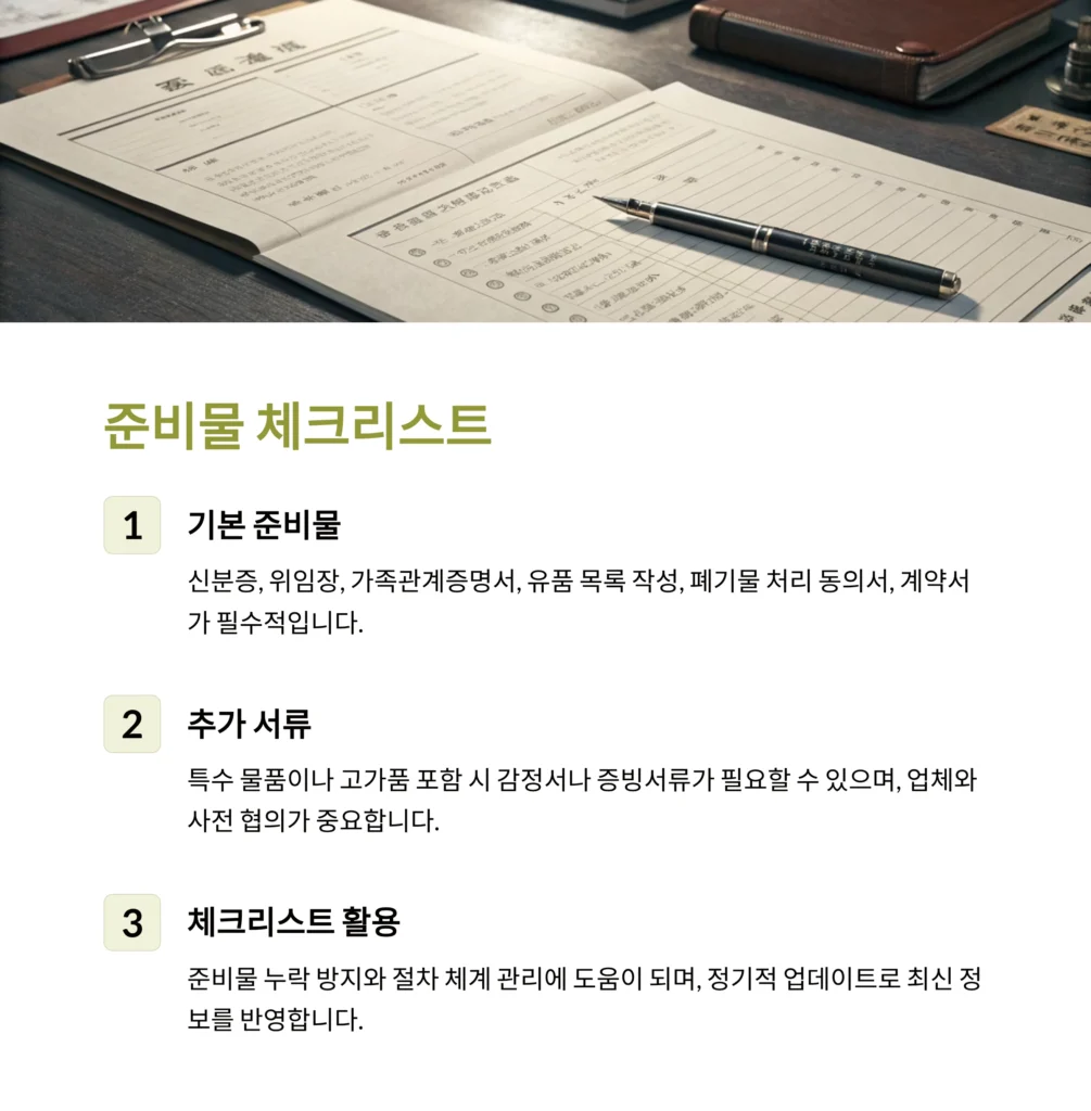 성동구 사근동 유품정리