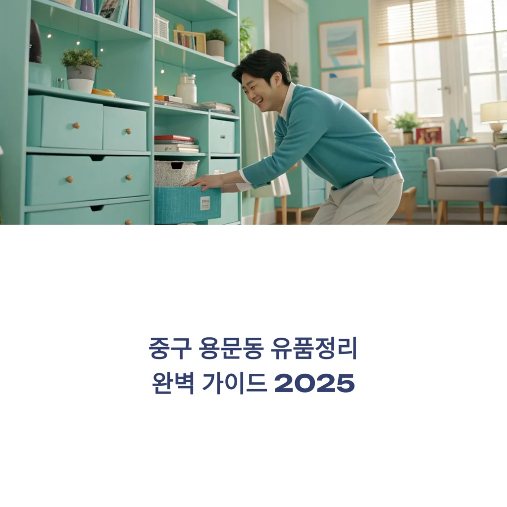 중구 용문동 유품정리