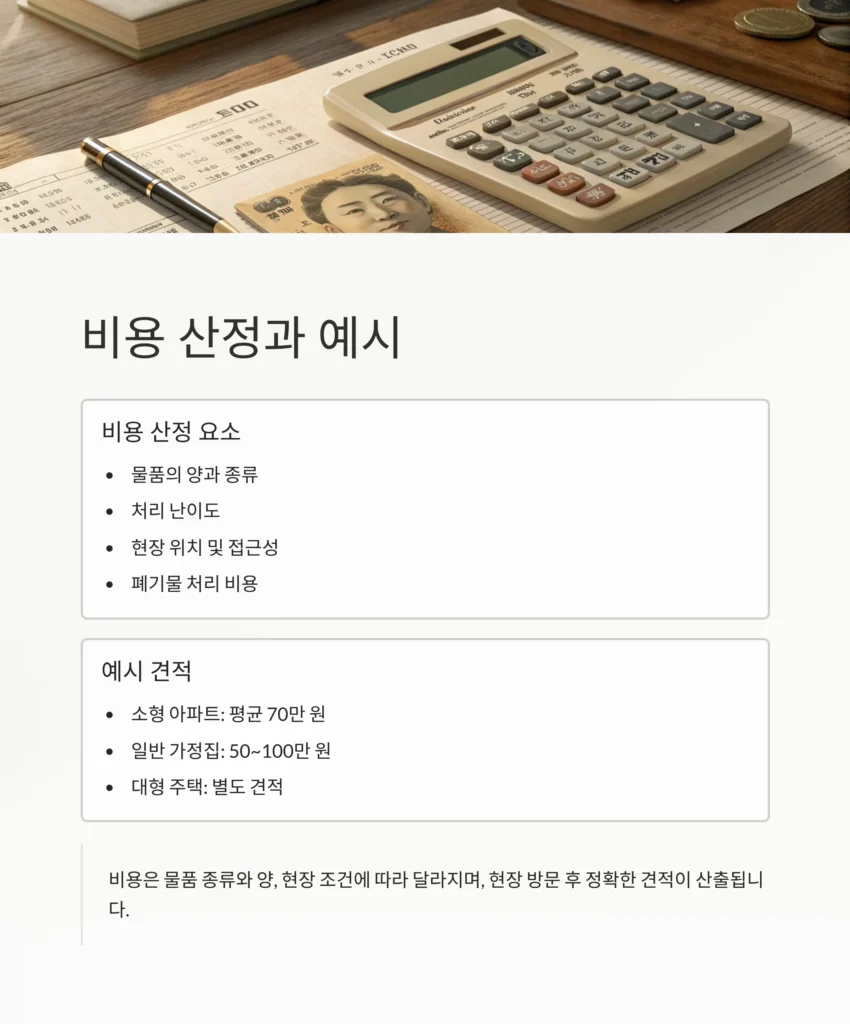 중구 이촌동 유품정리