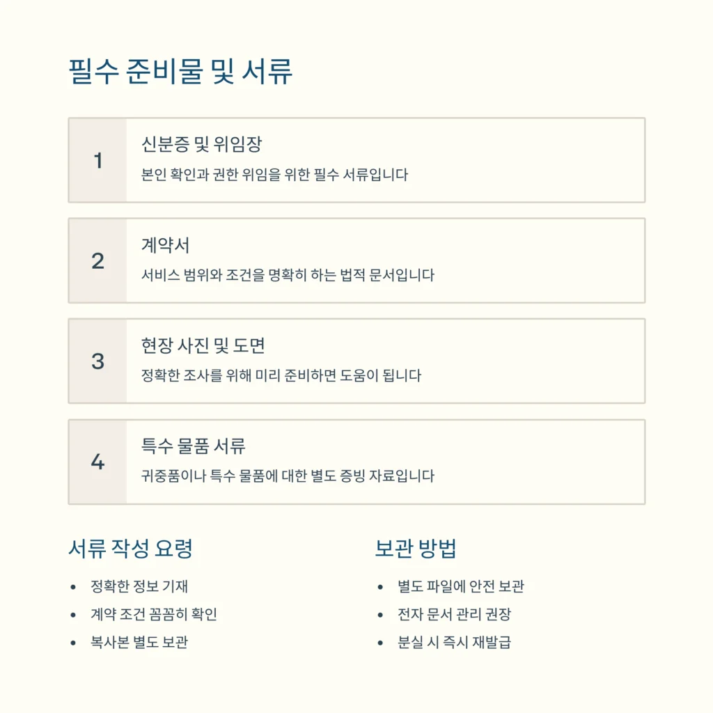 중구 이태원 유품정리
