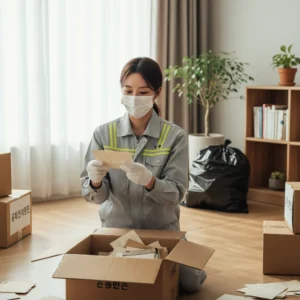 중구 한강로 유품정리