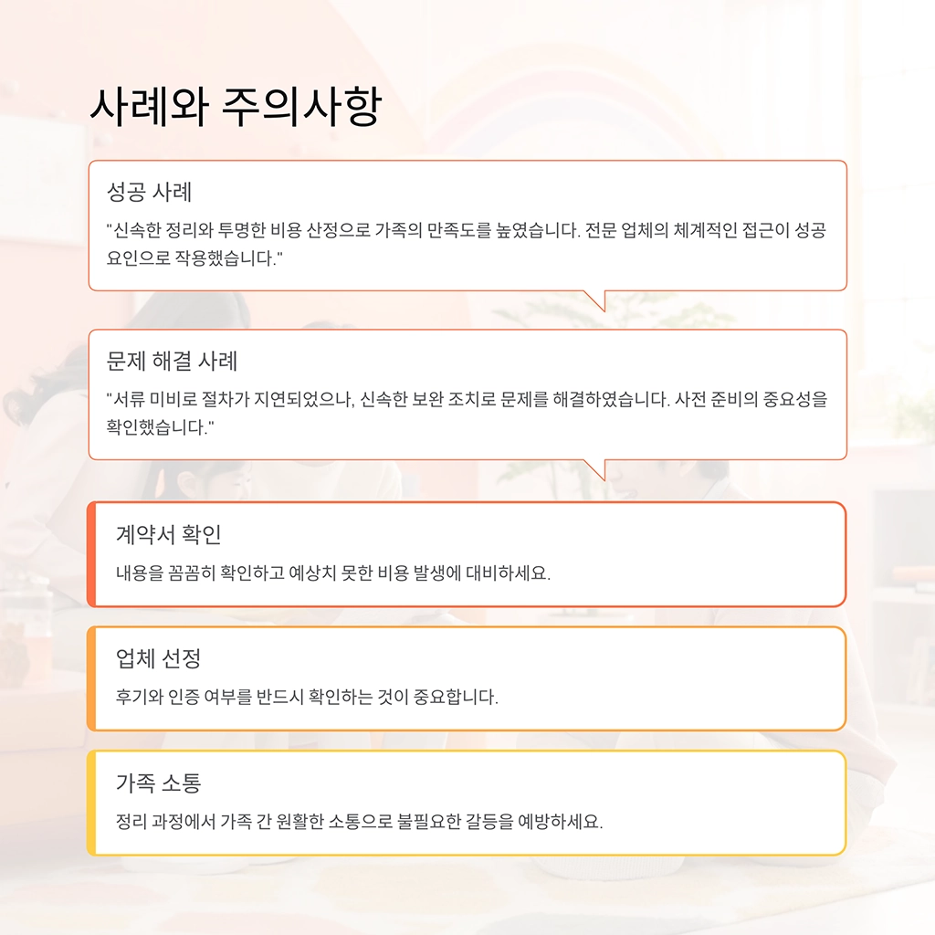 성동구 금호동 유품정리